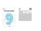 Ballon aluminium chiffre  