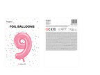 Ballon aluminium chiffre  