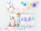 Ballon aluminium en forme de bulle jaune clair