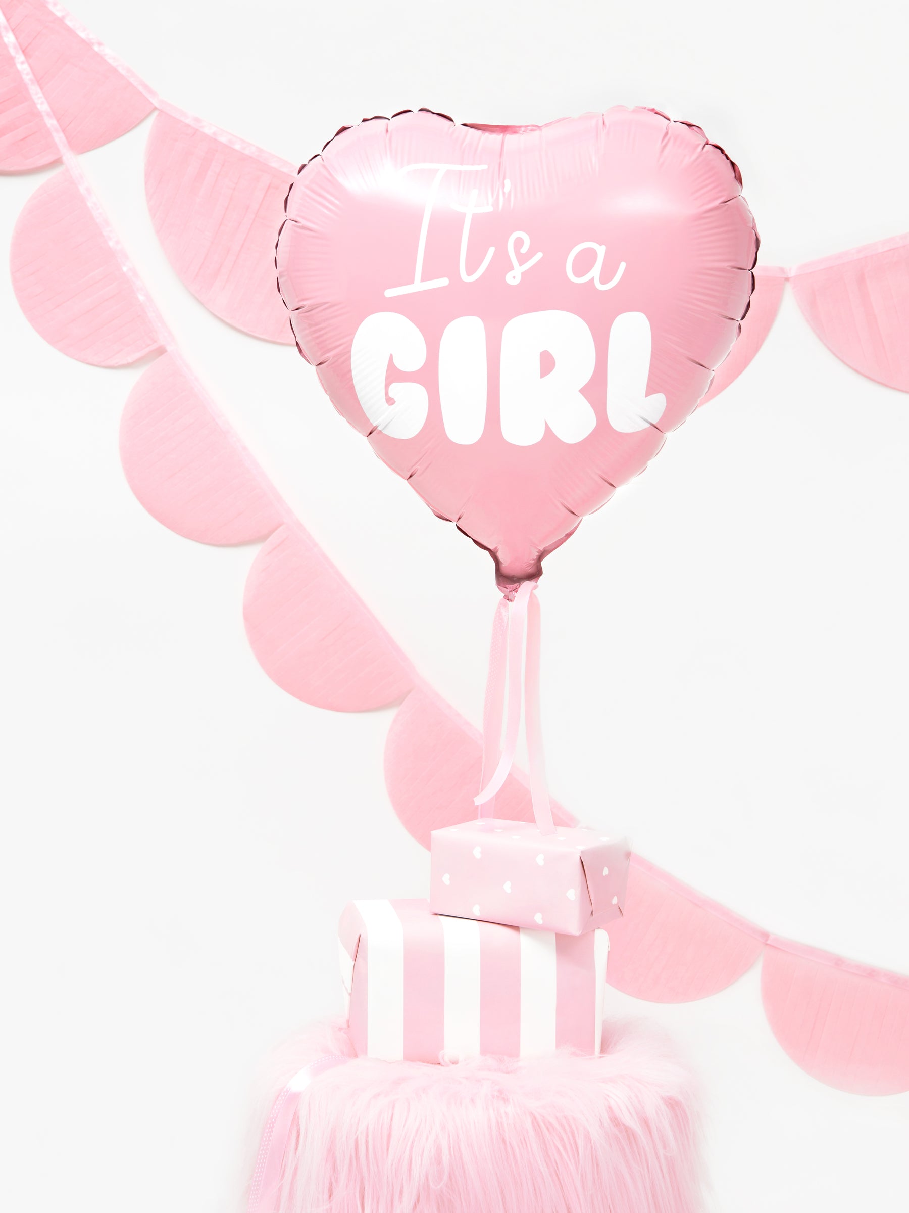 Ballon aluminium en forme de coeur 