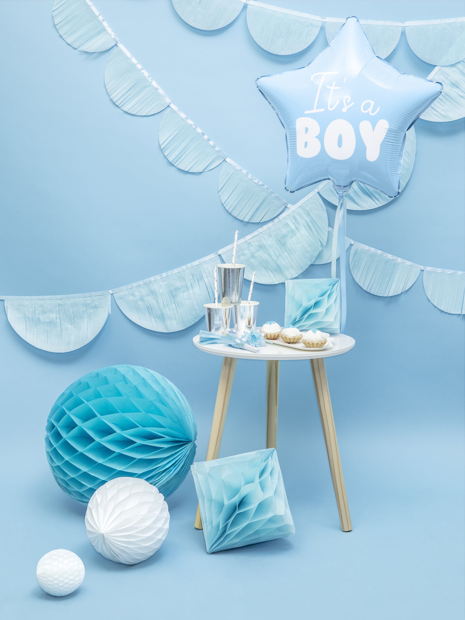 Ballon aluminium en forme d'étoile 