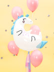Ballon aluminium licorne (70x75cm) - Unicorn Collection