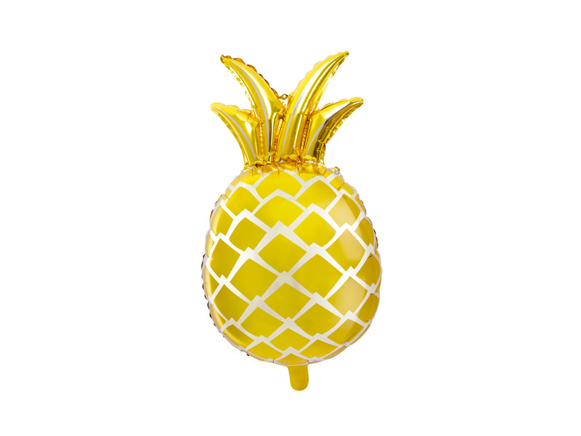 Ballon aluminium ananas doré - Aloha Turquoise