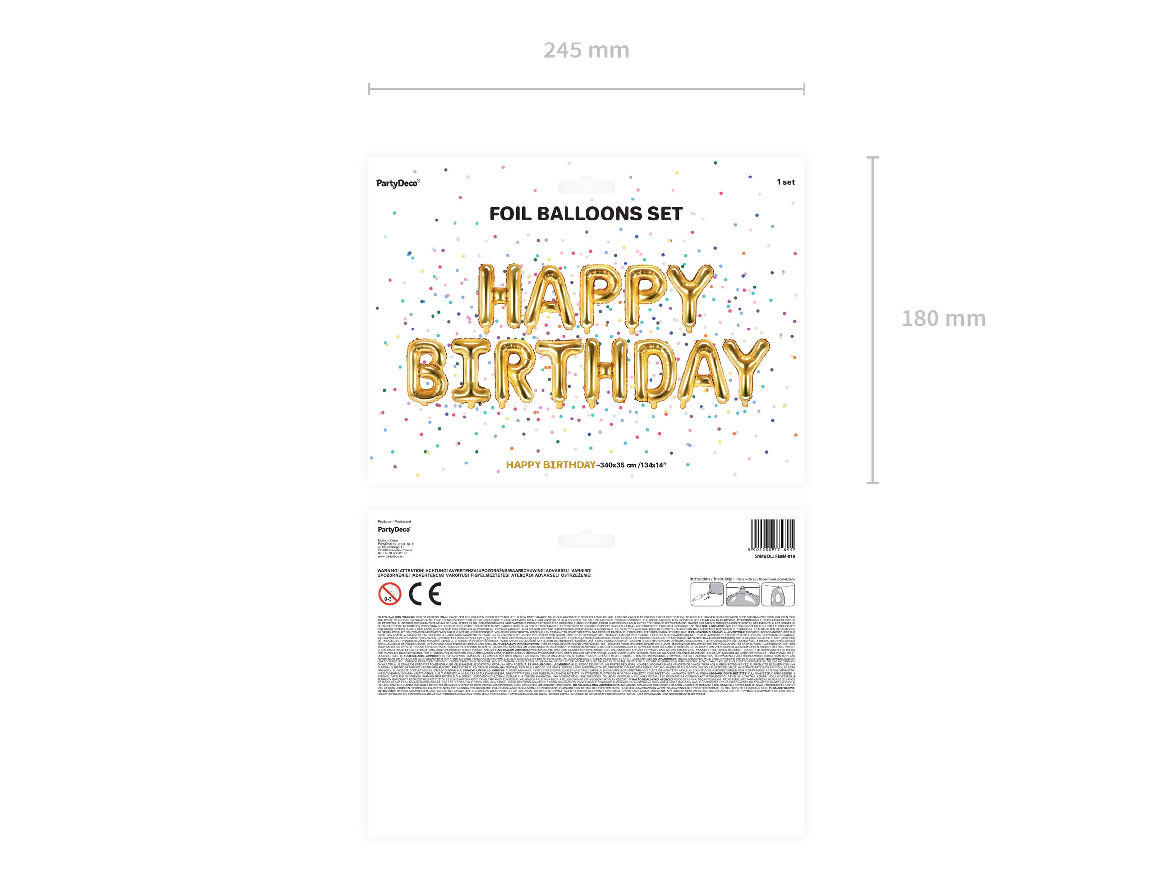 Ballon aluminium 