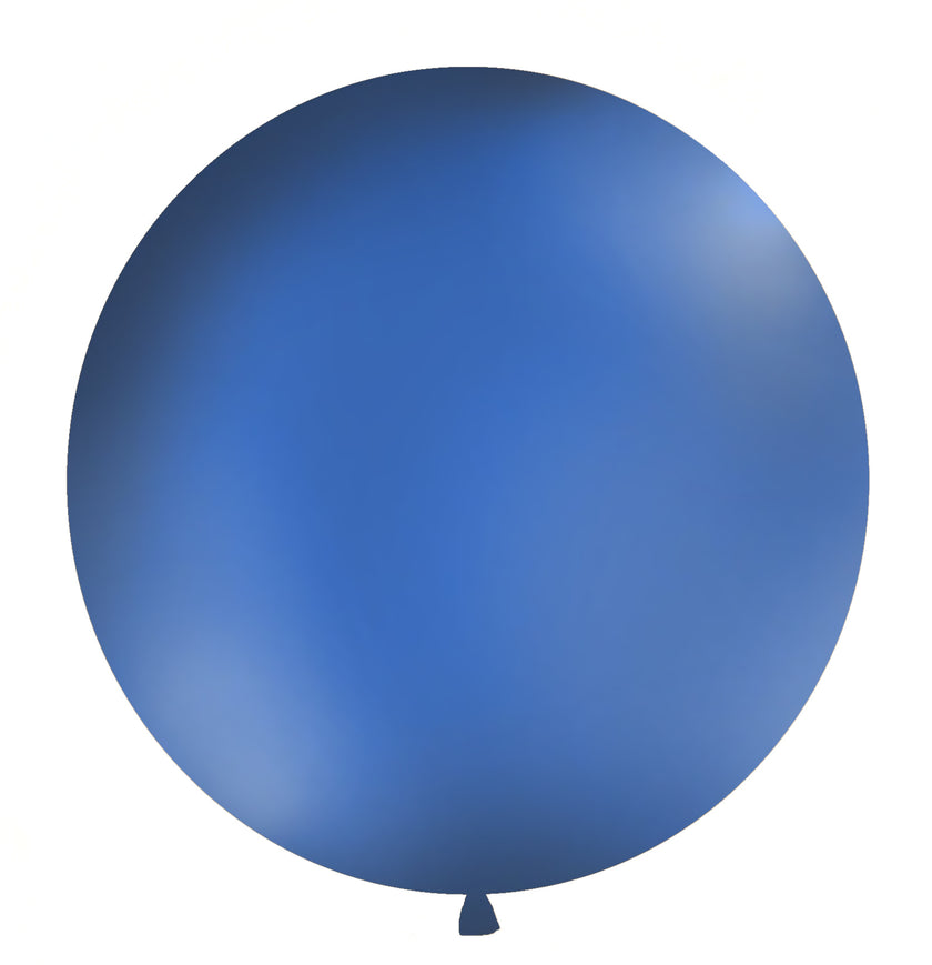 Ballon géant bleu marine pastel