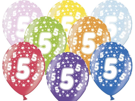 6 Ballons en latex 