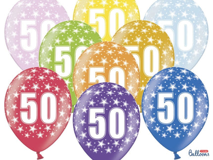 6 ballons en latex 
