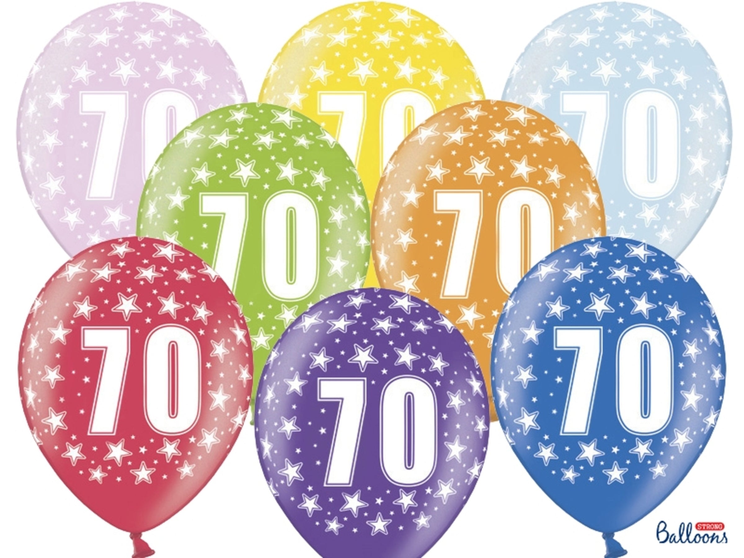 6 ballons en latex 