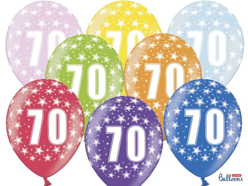6 ballons en latex 