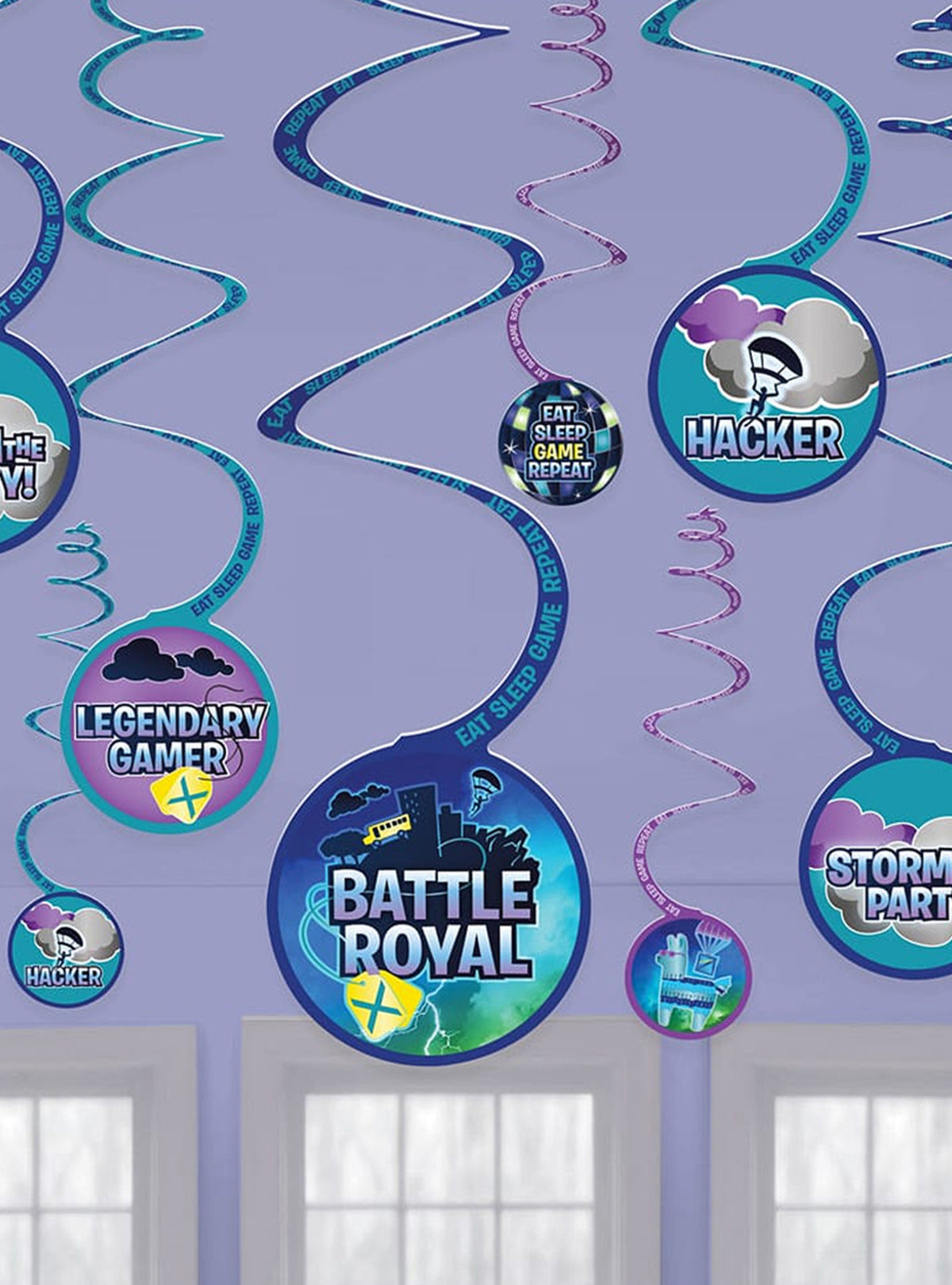 12 décorations à suspendre Fortnite  - Battle Royal