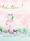 20 Serviettes en papier cocktail cactus (11 cm)