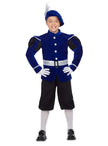 Déguisement page royal élégant bleu enfant