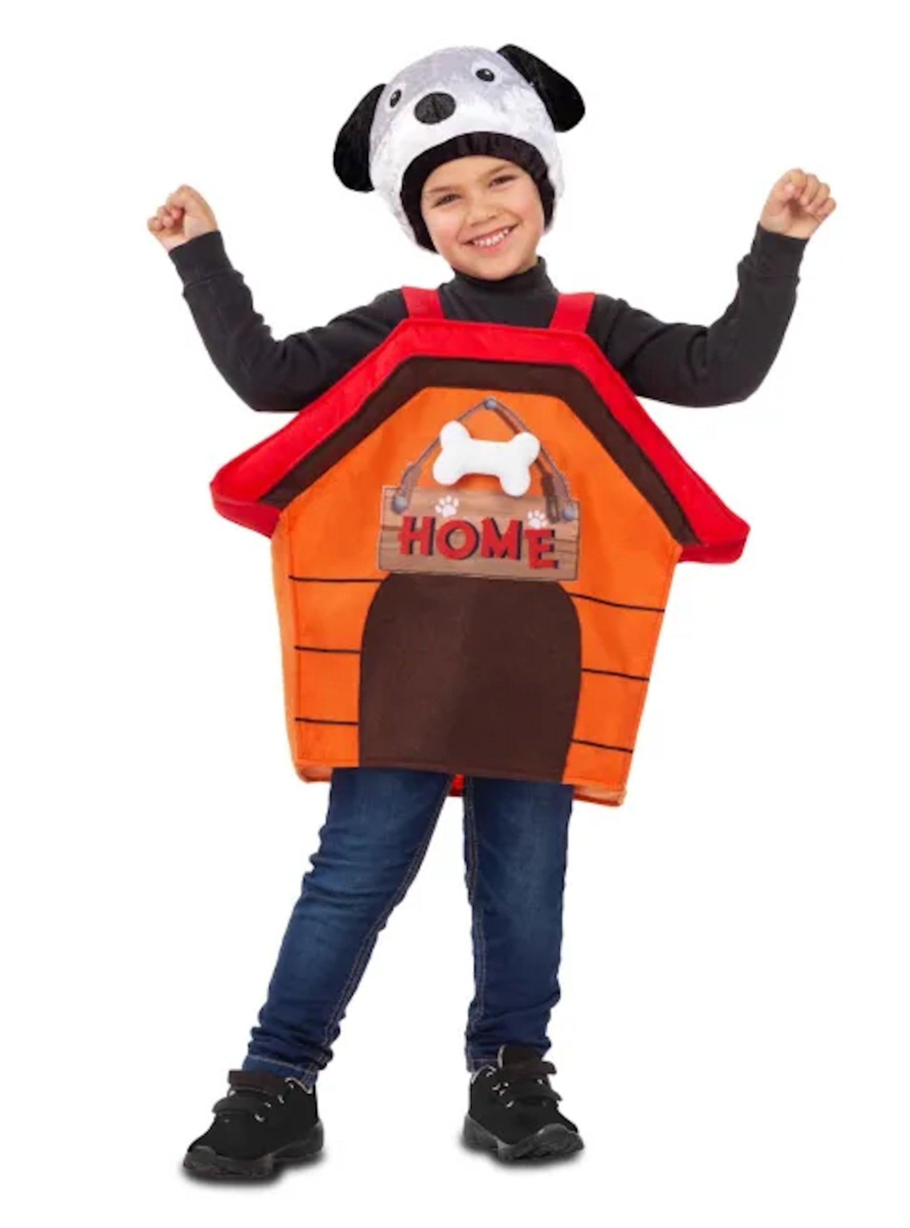 Déguisement niche pour chien enfant