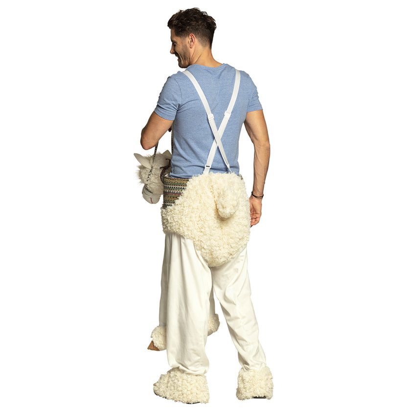 Déguisement lama Ride On adulte