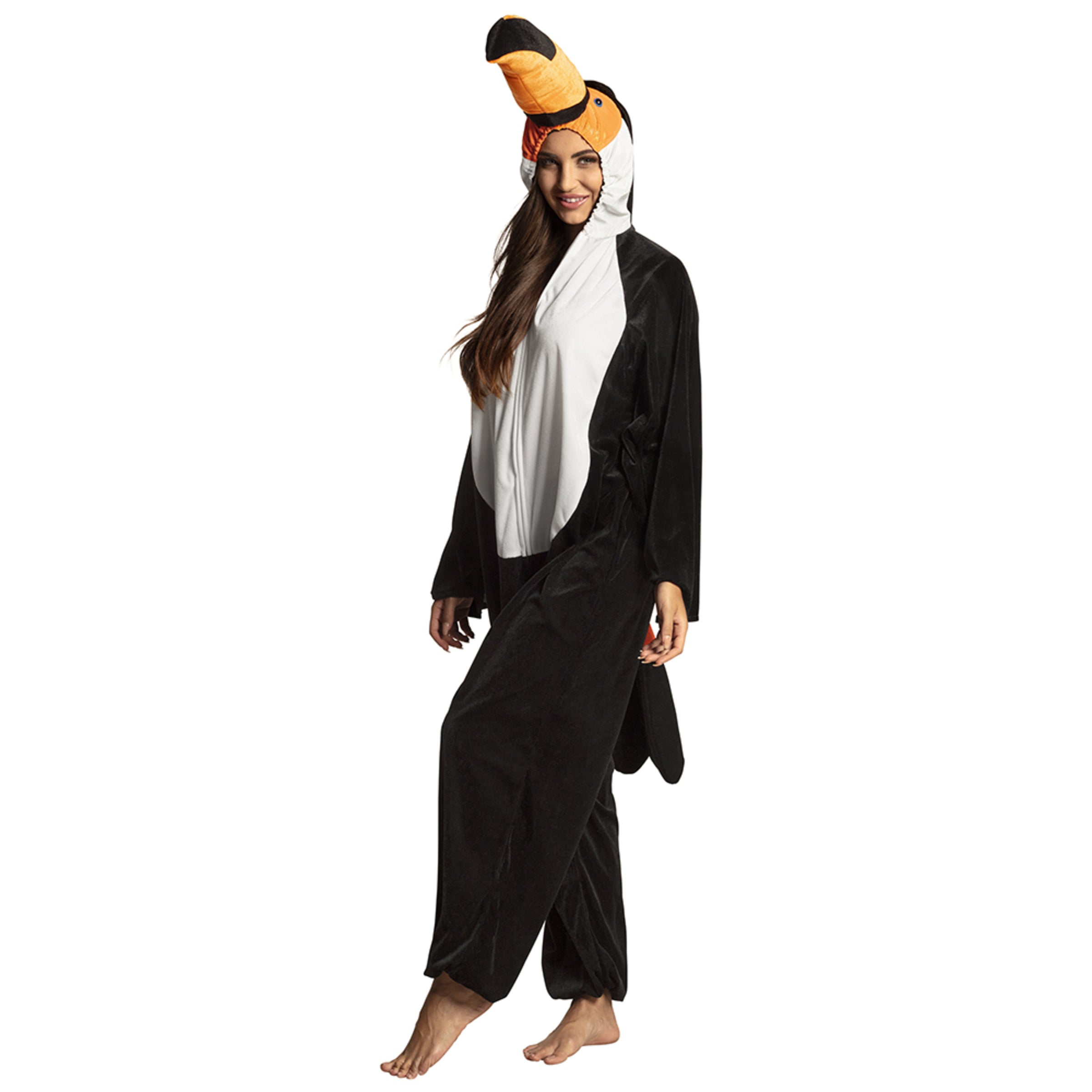 Déguisement toucan onesie pour adolescent