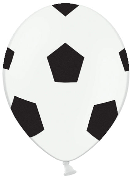6 ballons bulle de fútbol (30 cm)