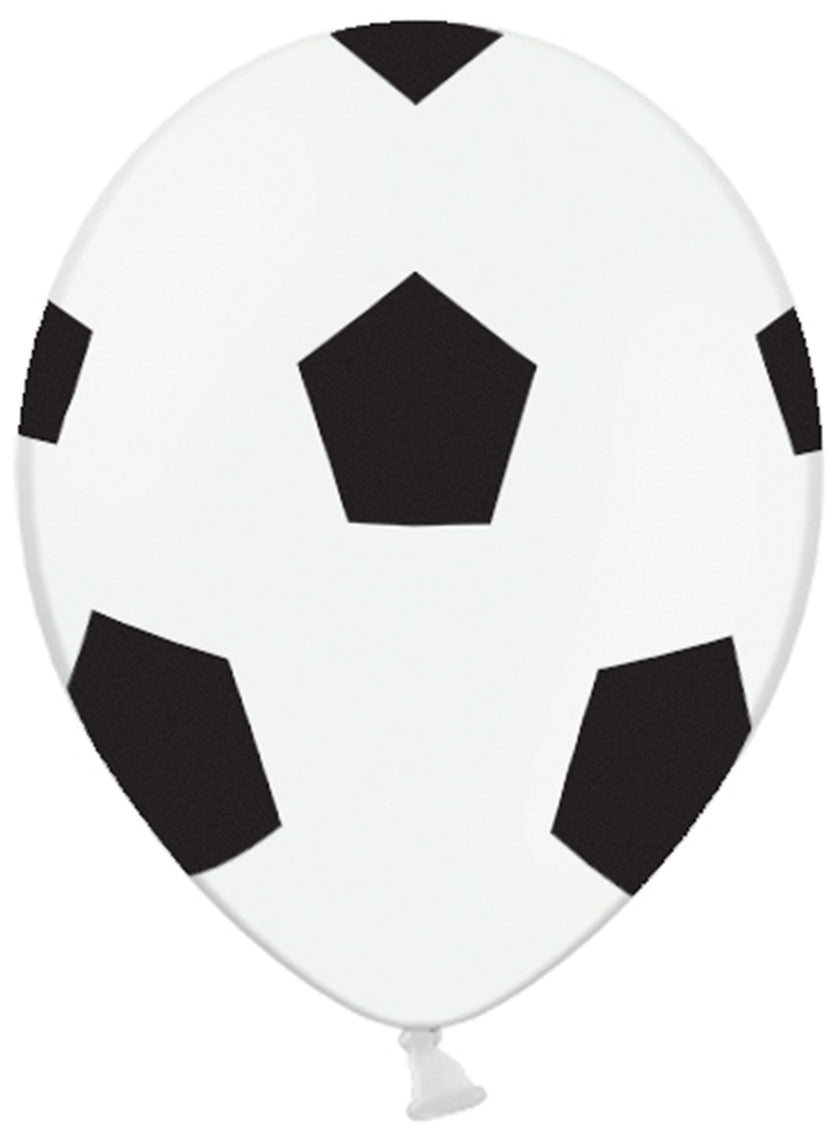 6 ballons bulle de fútbol (30 cm)
