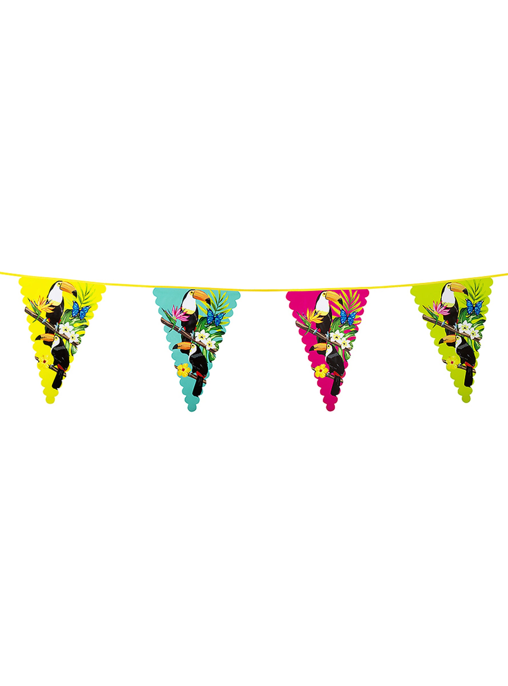 Guirlande fanions toucans - Toucan Party