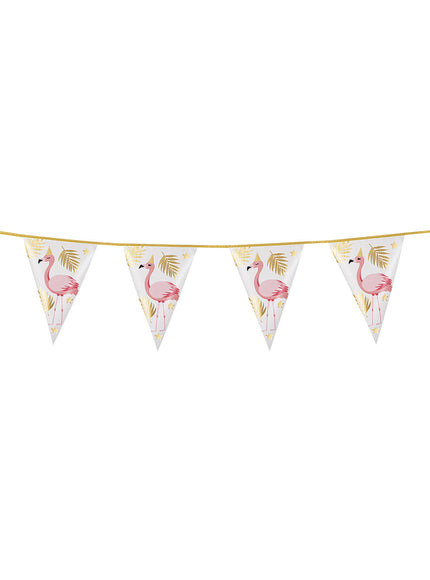 Guirlande aluminium flamants roses - Flamingo Party