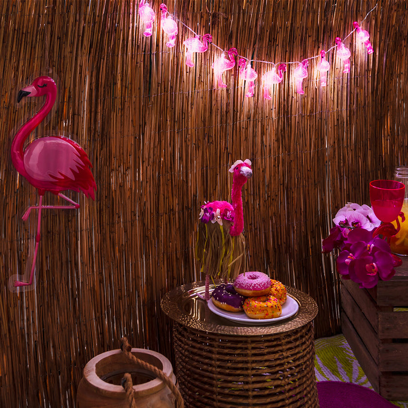Décoration à suspendre flamant rose - Flamingo Party