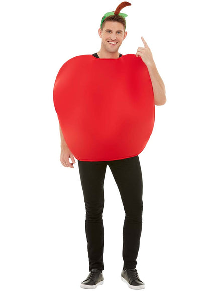 Déguisement pomme rouge adulte