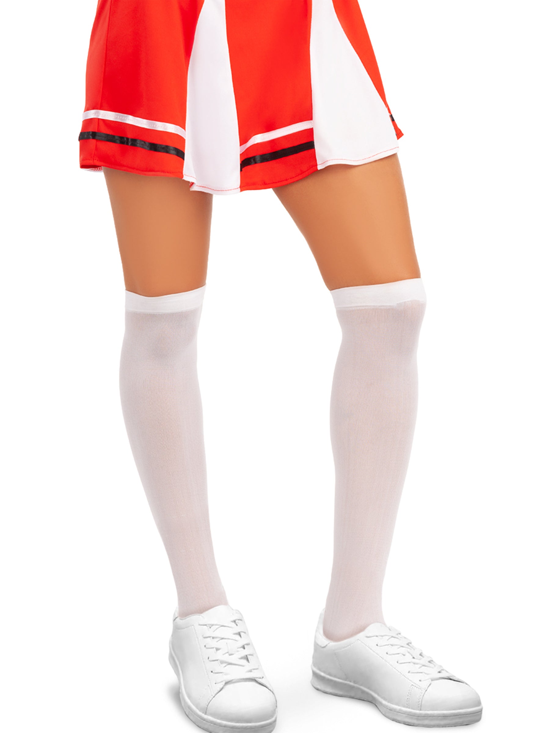 Chaussettes hautes blanches