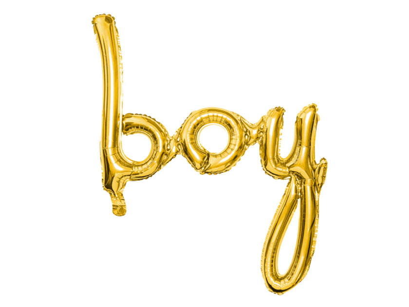 Ballon Boy doré (73 cm)