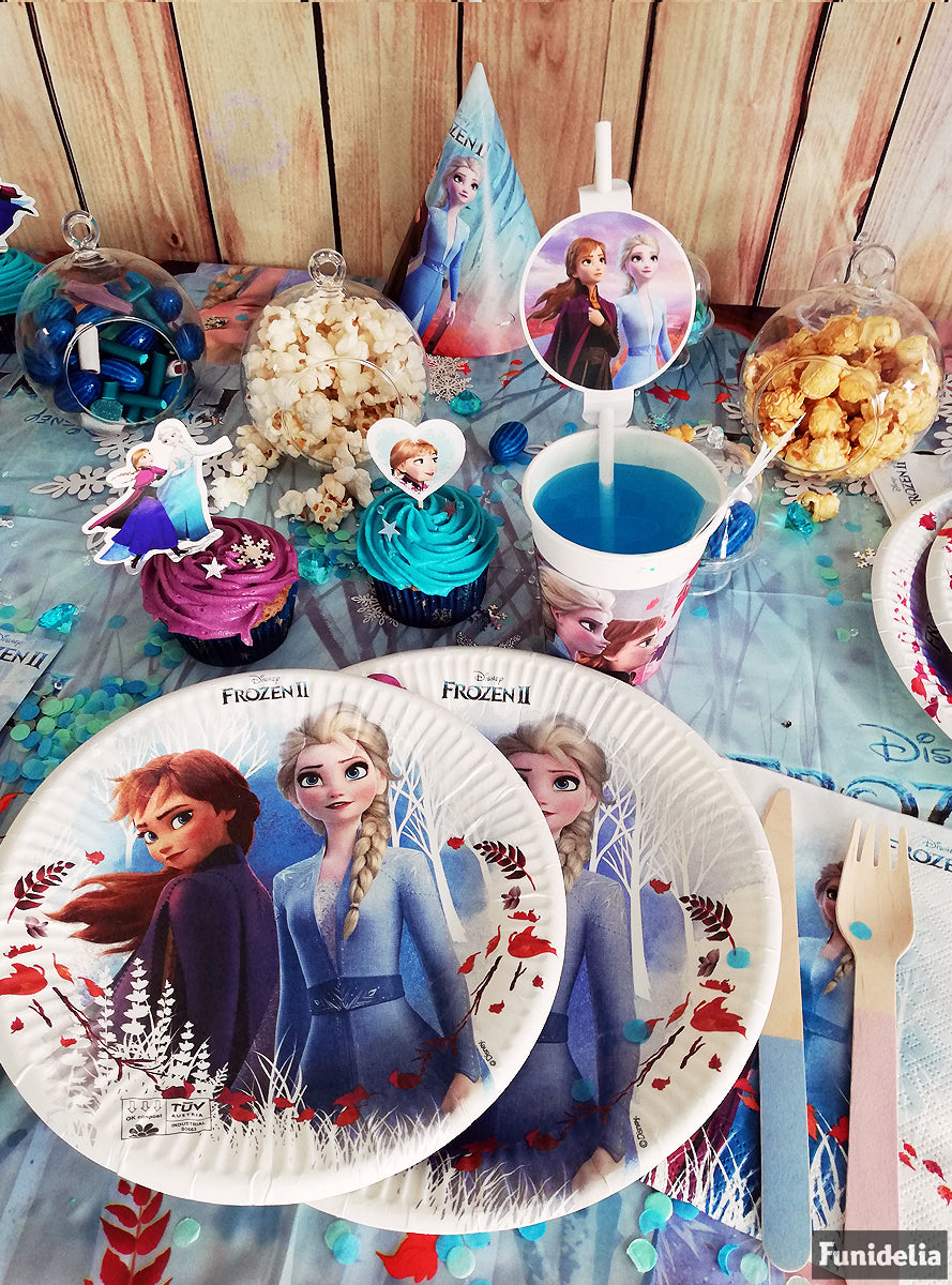 4 pailles La reine des neiges 2