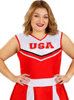 Déguisement pompom girl grande taille