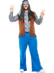 Déguisement hippie homme grande taille