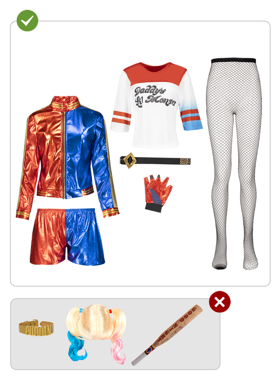 Déguisement Harley Quinn grande taille - Suicide Squad
