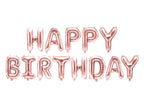 Ballons Happy Birthday tons roses variés (340 cm) - Celebration Party