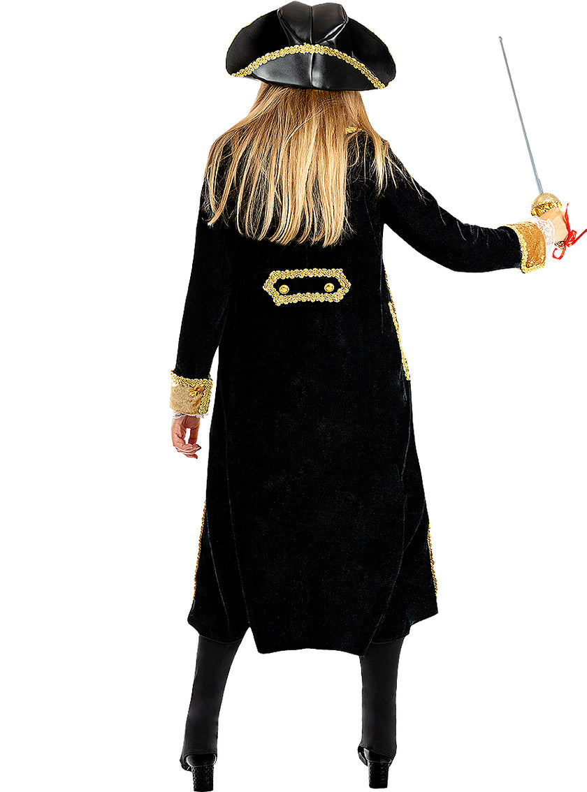 Déguisement pirate deluxe femme - Collection colonial