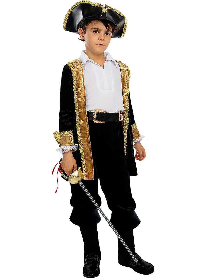 Déguisement pirate deluxe enfant - Collection colonial