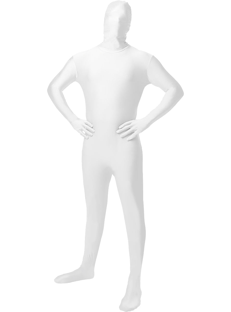 Déguisement seconde peau blanc