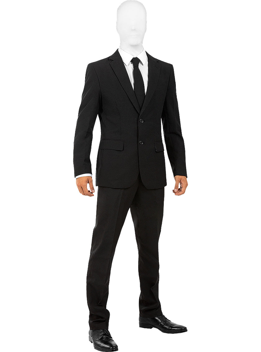 Masque Slenderman blanc