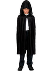 Grande cape noire enfant