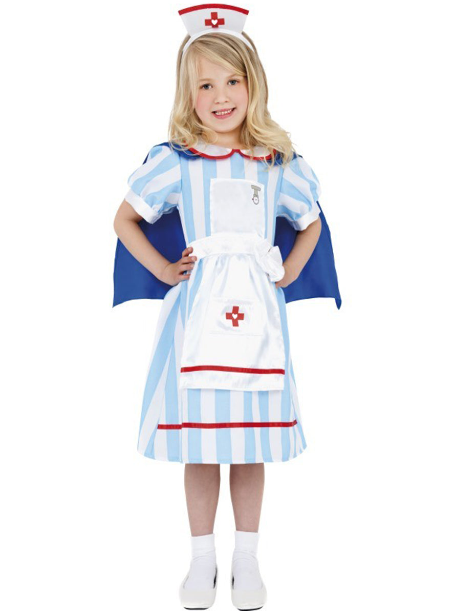 Déguisement d'infirmière vintage pour fille