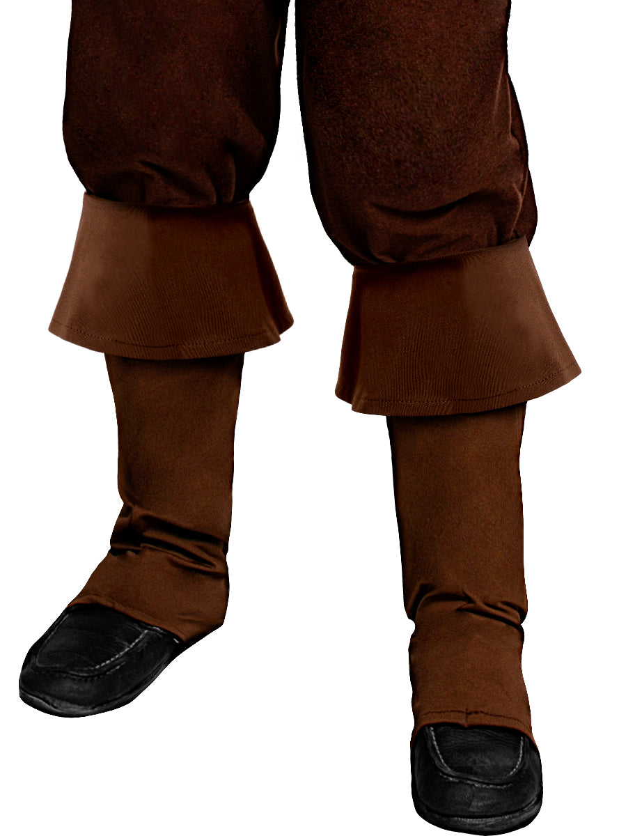 Surbottes pirate marron enfant