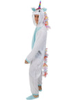 Déguisement licorne bleue onesie adulte