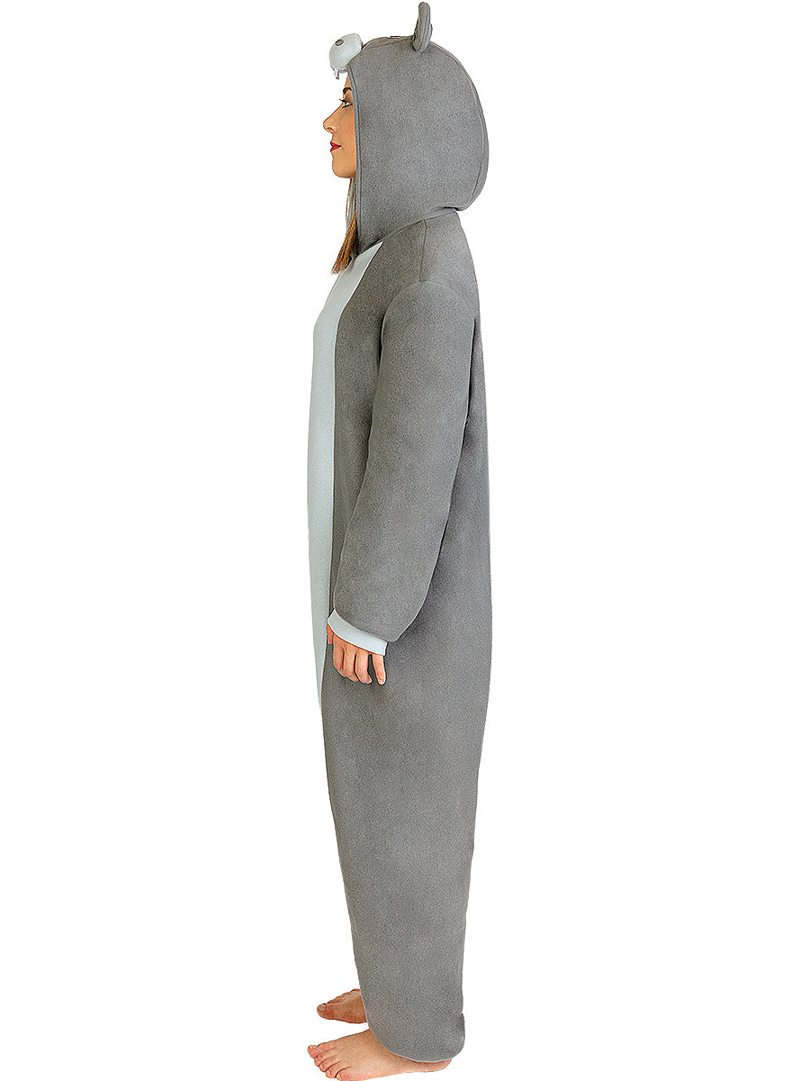 Déguisement hippopotame onesie adulte