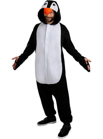 Déguisement pingouin onesie adulte