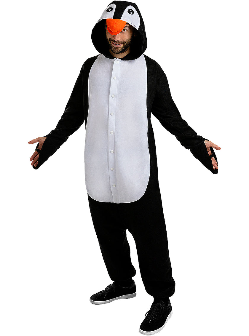 Déguisement pingouin onesie adulte