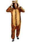 Déguisement tigre onesie adulte