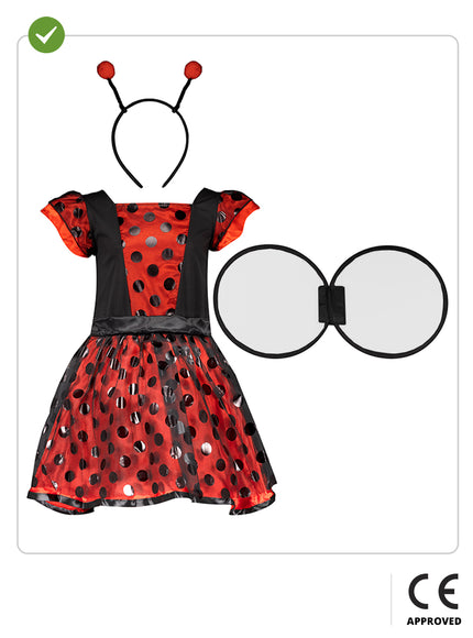 Déguisement coccinelle fille