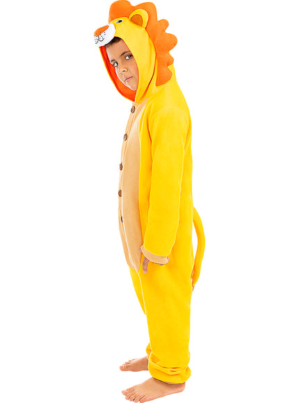 Déguisement lion onesie enfant