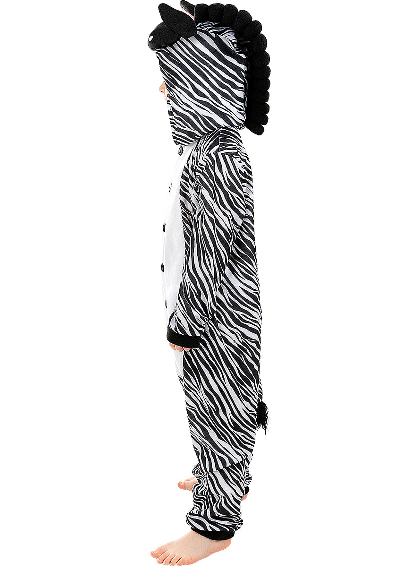 Déguisement zèbre onesie enfant