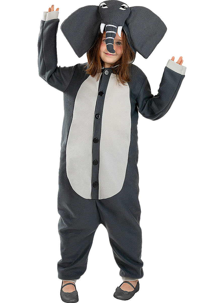 Déguisement éléphant onesie pour enfant