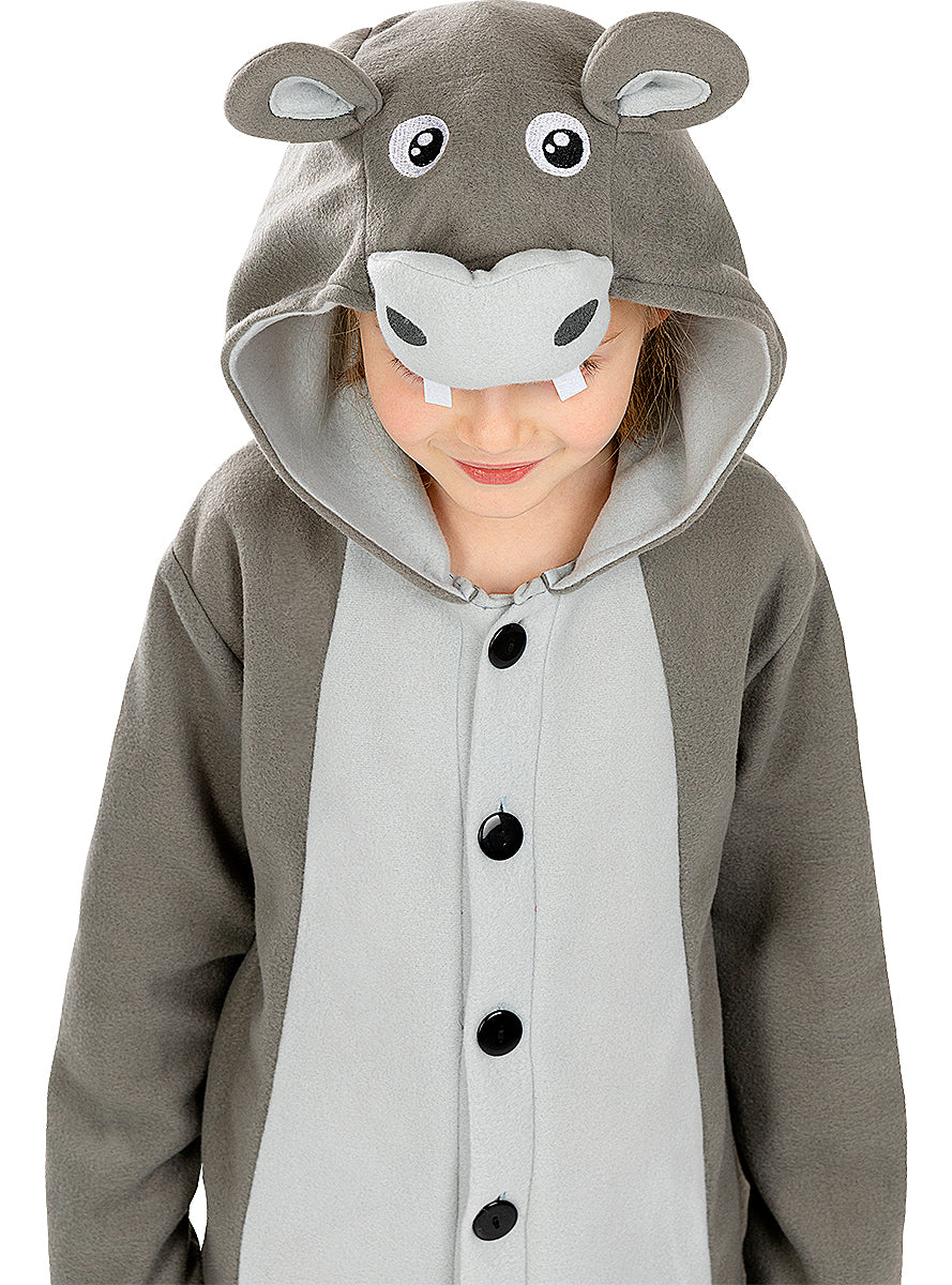 Déguisement hippopotame onesie enfant