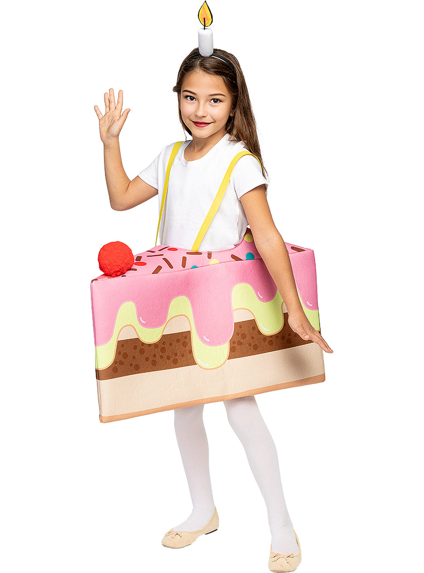 Déguisement part de gâteau enfant